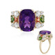 9K Siberian Amethyst Gold Ring (Adela Gold)