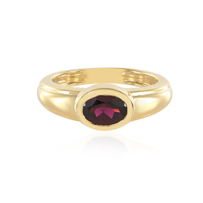 Raspberry Rhodolite Silver Ring