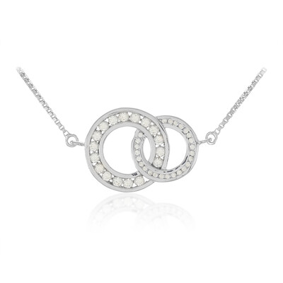 Zircon Silver Necklace