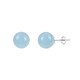 Aquamarine Silver Earrings