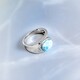 Larimar Silver Ring