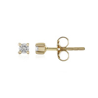 9K IF (G) Diamond Gold Earrings