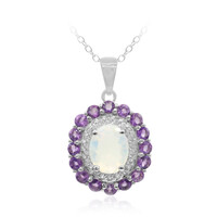 Welo Opal Silver Necklace