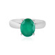 Green Onyx Silver Ring