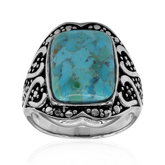 Kingman Blue Mojave Turquoise Silver Ring (Art of Nature)