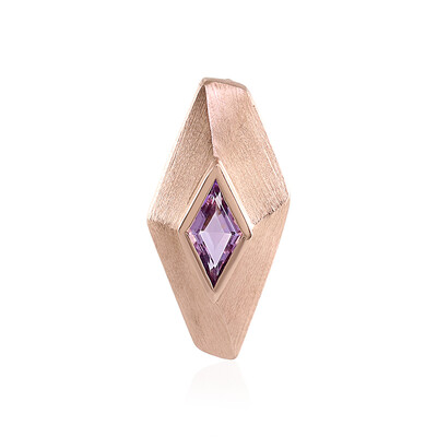 Rose de France Amethyst Silver Pendant (MONOSONO COLLECTION)