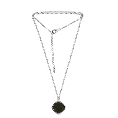 Black Oak Silver Necklace (dagen)