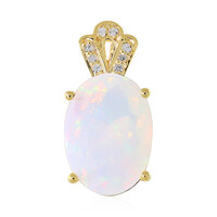 Welo Opal Silver Pendant