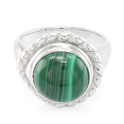 Malachite Silver Ring