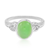 Imperial Chrysoprase Silver Ring