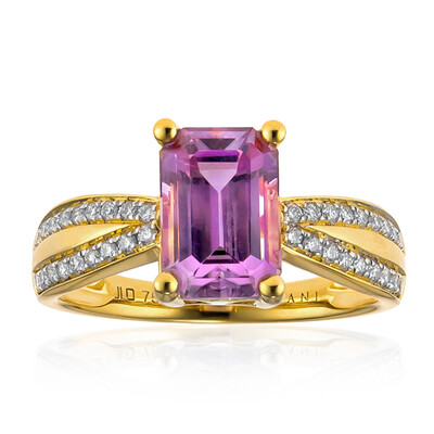 18K Pink Diaspore Gold Ring (AMAYANI)