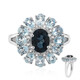 London Blue Topaz Silver Ring