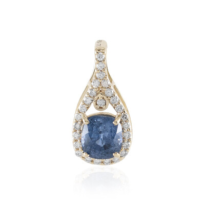 14K Luc Yen Cobalt Blue Spinel Gold Pendant (AMAYANI)