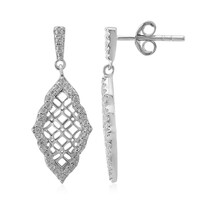 Zircon Silver Earrings