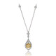 14K SI2 Yellow Diamond Gold Necklace (CIRARI)