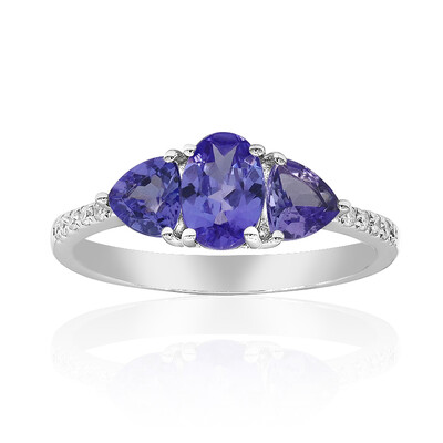 10K AAA Tanzanite Gold Ring