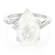 Ice Moon Quartz Silver Ring