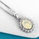 Welo Opal Silver Pendant