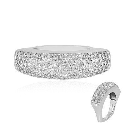 Zircon Silver Ring (MONOSONO COLLECTION)