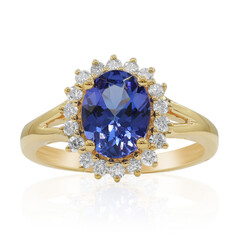 14K AAA Tanzanite Gold Ring (CIRARI)