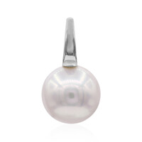 White Freshwater Pearl Silver Pendant