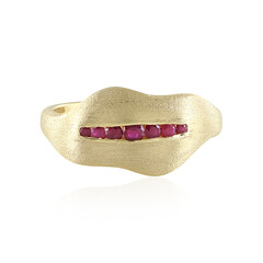 Ruby Silver Ring