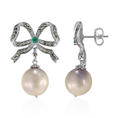 Freshwater pearl Silver Earrings (Annette classic)