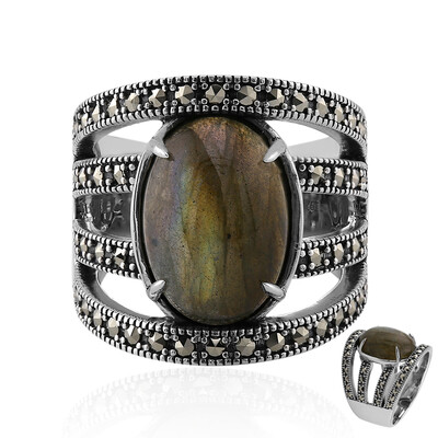 Labradorite Silver Ring (Annette classic)