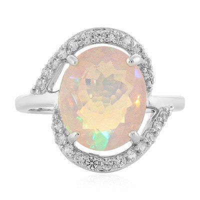 Welo Opal Silver Ring