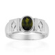 Brazilian Green Tourmaline Silver Ring (Pallanova)