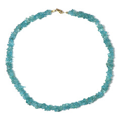 Blue Apatite Silver Necklace