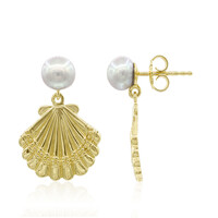 Freshwater pearl Silver Earrings (TPC)