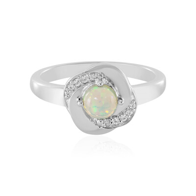 Welo Opal Silver Ring