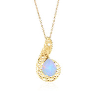 9K Welo Opal Gold Necklace (Ornaments by de Melo)