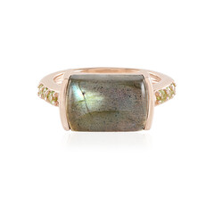 Green Maniry Labradorite Silver Ring (KM by Juwelo)