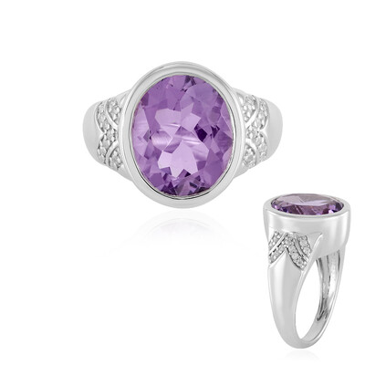 Amethyst Silver Ring