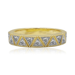 9K SI1 (G) Diamond Gold Ring