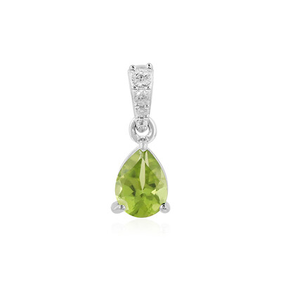 Peridot Silver Pendant