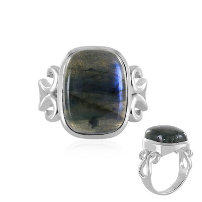 Labradorite Silver Ring