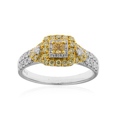 18K SI2 Yellow Diamond Gold Ring (CIRARI)