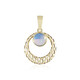 9K Welo Opal Gold Pendant (Ornaments by de Melo)