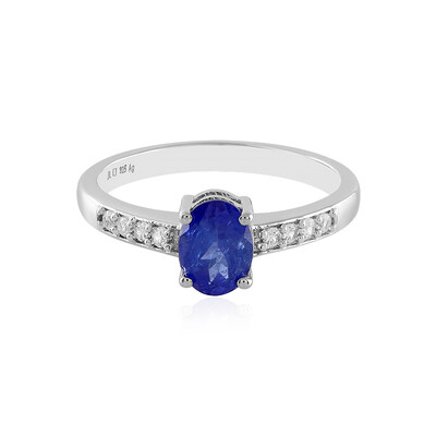 Tanzanite Silver Ring