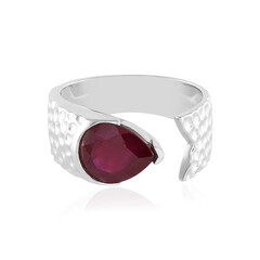 Madagascar Ruby Silver Ring (de Melo)