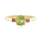 Sphene Silver Ring