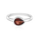 Mozambique Garnet Silver Ring