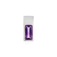 Moroccan Amethyst Silver Pendant