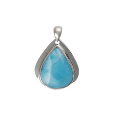 Larimar Silver Pendant