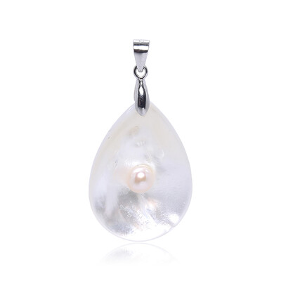 Mother of Pearl Silver Pendant