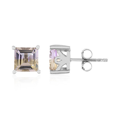 Ametrine Silver Earrings