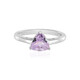 Rose de France Amethyst Silver Ring